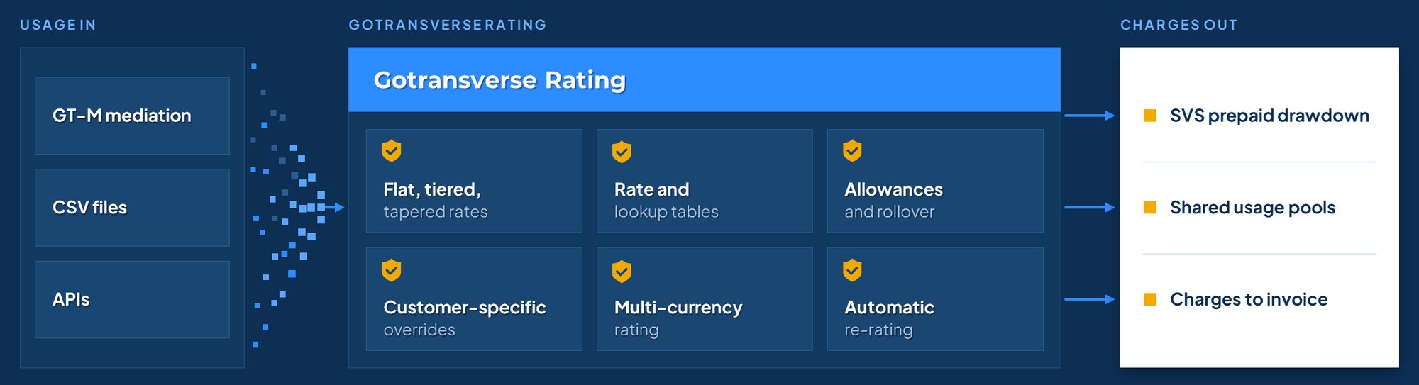Gotransverse Usage and Rating How Usage Becomes Accurate Charges Infographic Image