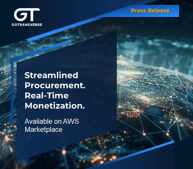 Gotransverse Now Available on AWS Marketplace, Enabling Scalable, Real-Time Usage-Based Monetization