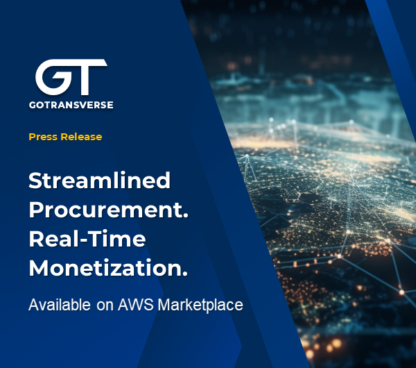 Gotransverse Now Available on AWS Marketplace, Enabling Scalable, Real-Time Usage-Based Monetization